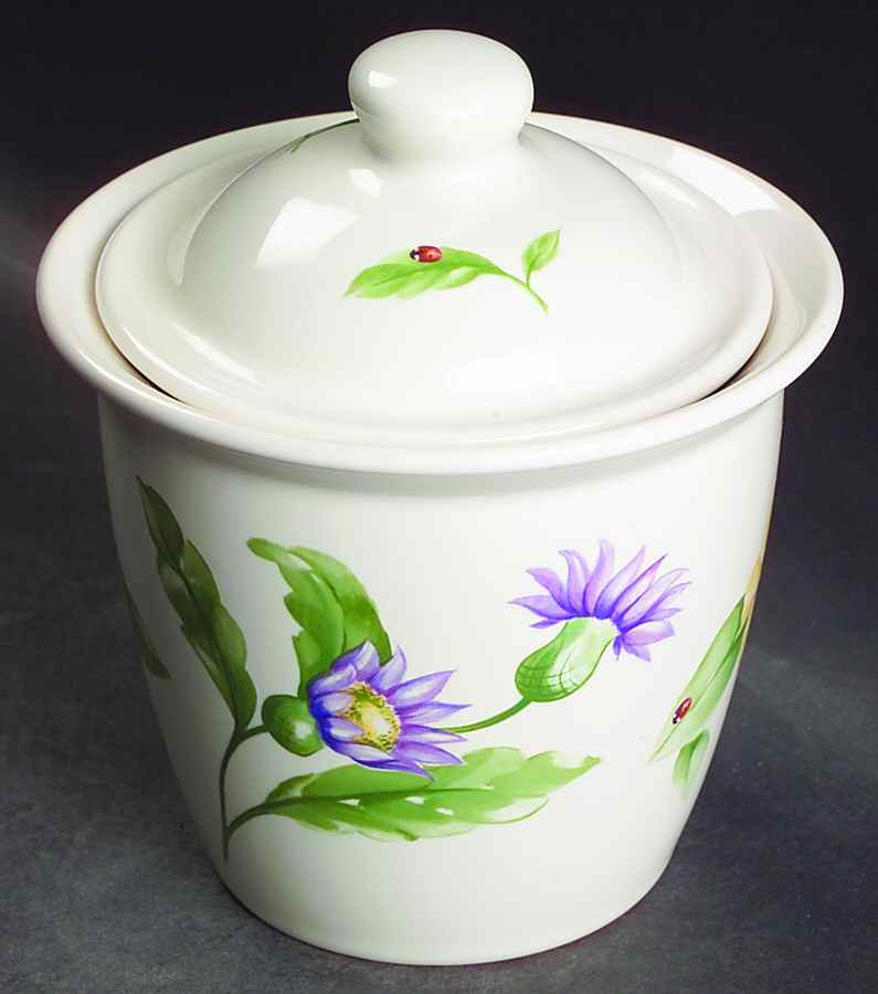 Dahlia Mini Canister & Lid by Pfaltzgraff-1