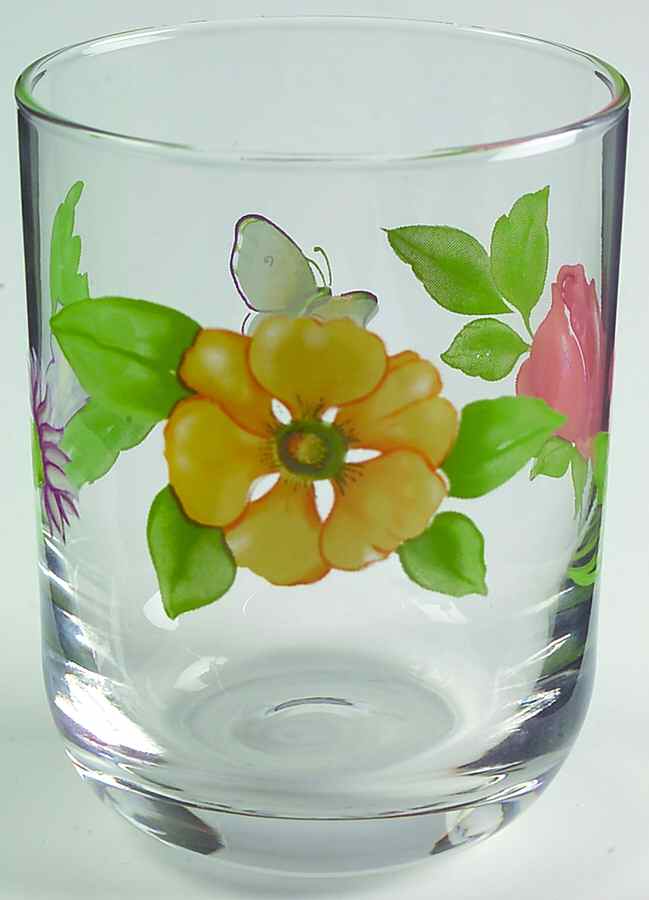 Dahlia 14 Oz Glassware Double Old Fashioned by Pfaltzgraff-1
