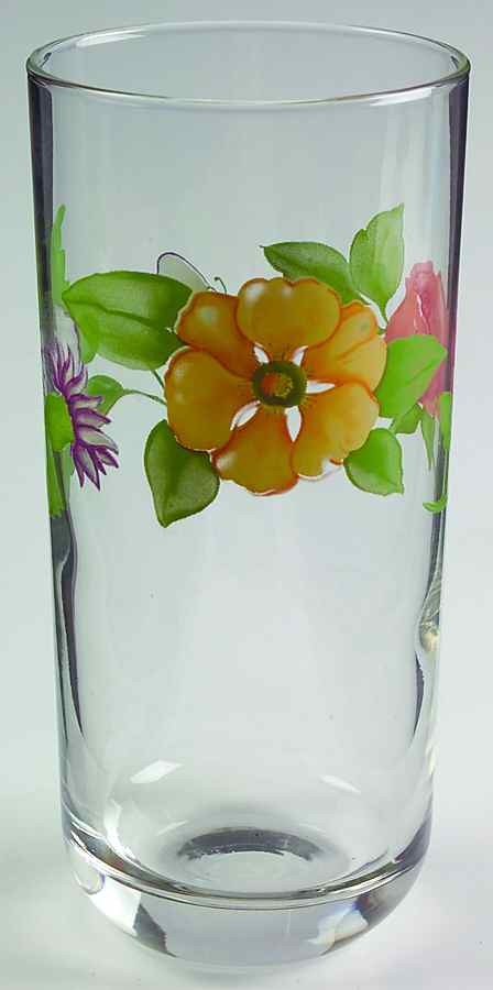 Dahlia 16 Oz Glassware Tumbler by Pfaltzgraff-1