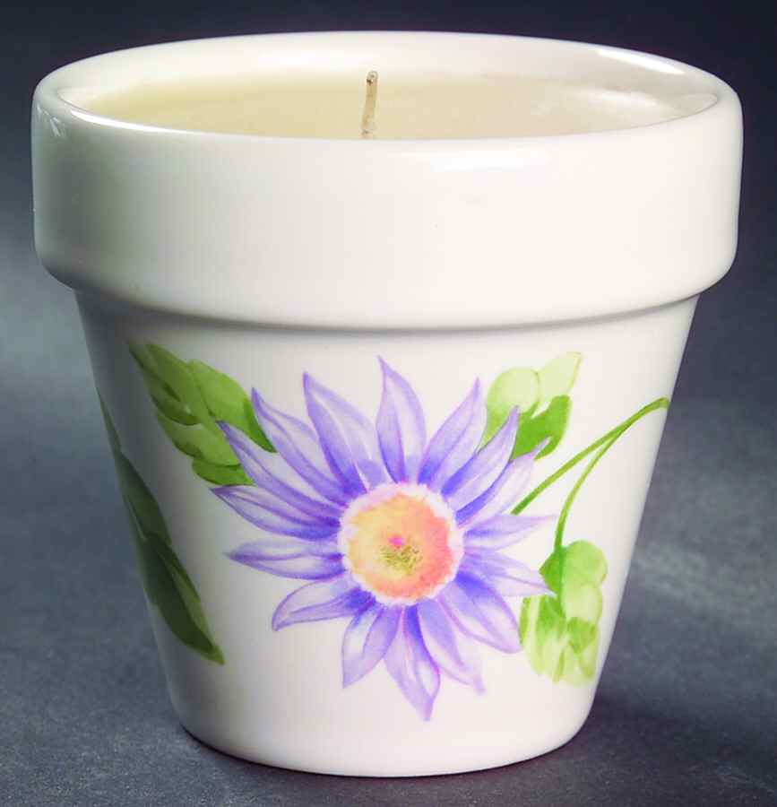 Dahlia Votive Flower Pot by Pfaltzgraff-1