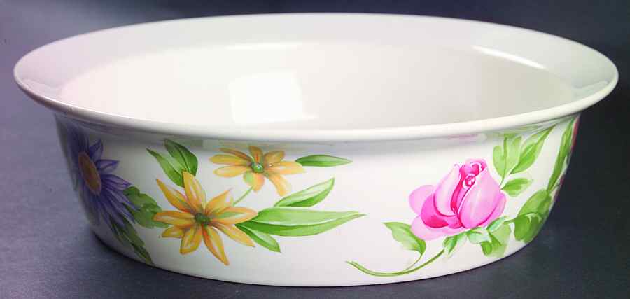 Dahlia 9" Round Vegetable Bowl by Pfaltzgraff-1
