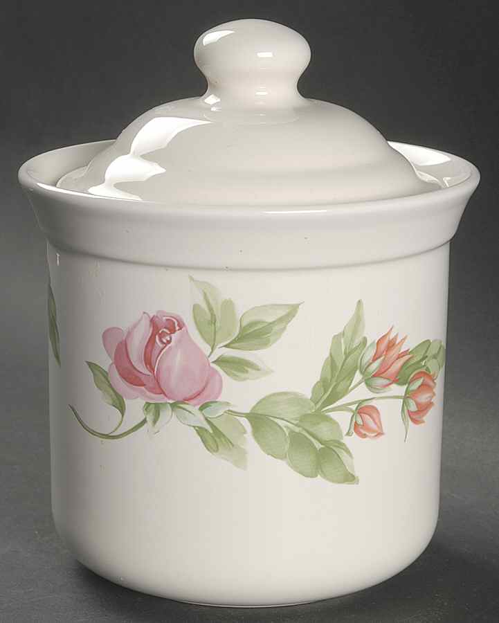 Dahlia Small Canister & Lid by Pfaltzgraff-1