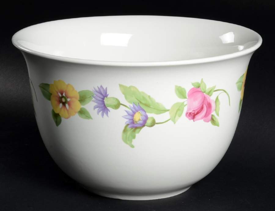 Dahlia 12" Large Salad Serving Bowl by Pfaltzgraff-1