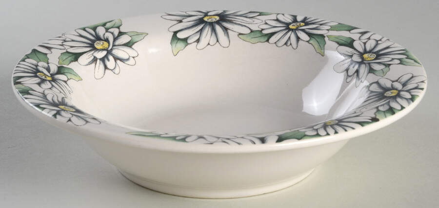 Daisies Rim Cereal Bowl by Pfaltzgraff-1