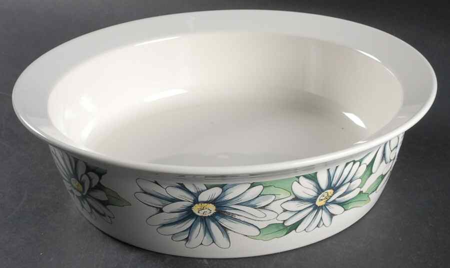 Daisies 9" Round Vegetable Bowl by Pfaltzgraff-1