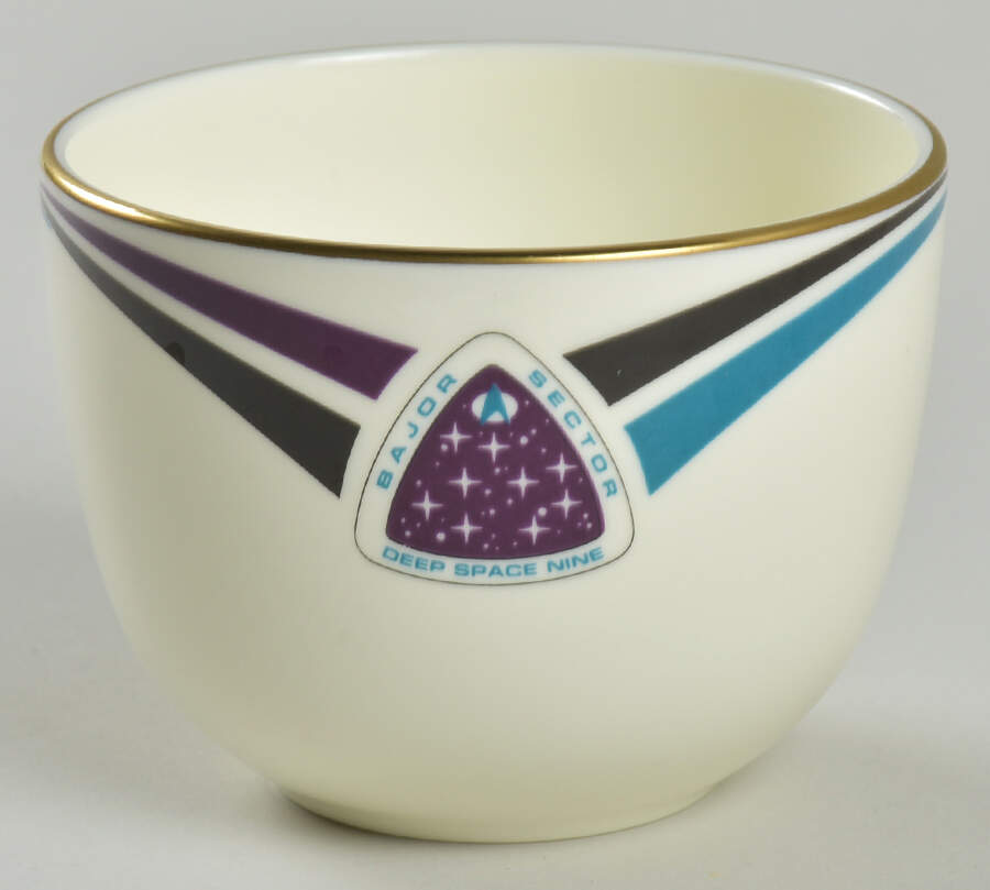 Star Trek Deep Space Nine Flat Cup by Pfaltzgraff-1