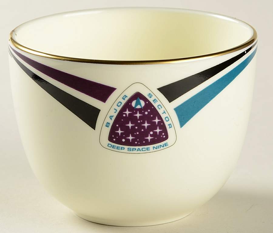 Star Trek Deep Space Nine Flat Cup by Pfaltzgraff-1