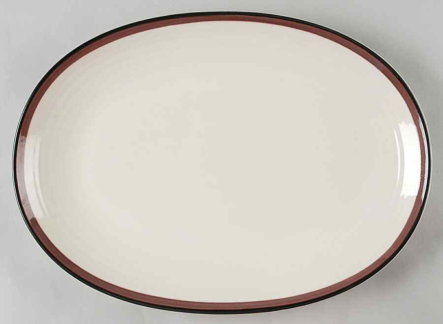 Embers 14" Oval Serving Platter by Pfaltzgraff-1
