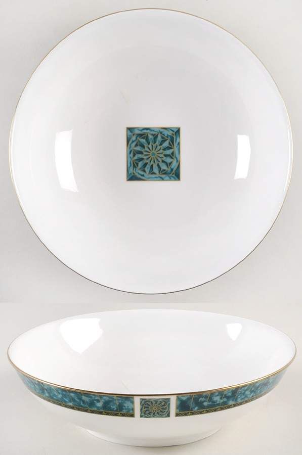 Emerald Radiance 9" Round Vegetable Bowl by Pfaltzgraff-1