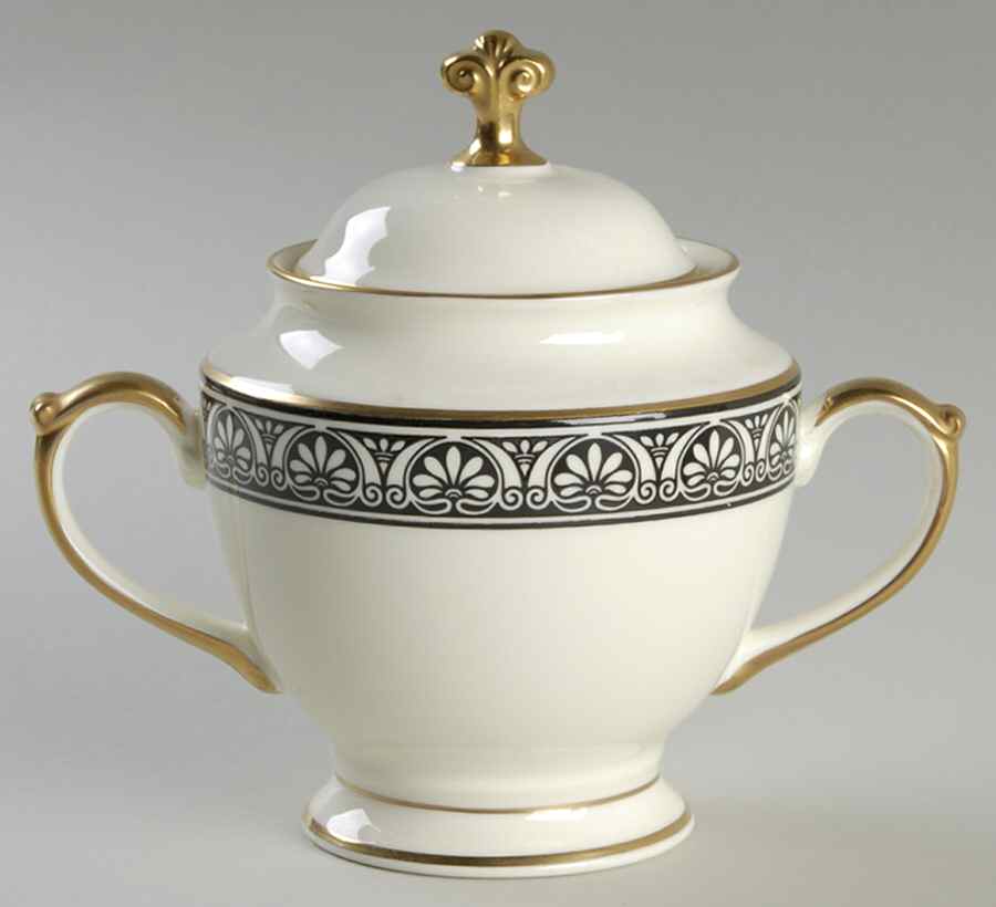 Ethos Sugar Bowl & Lid by Pfaltzgraff-1