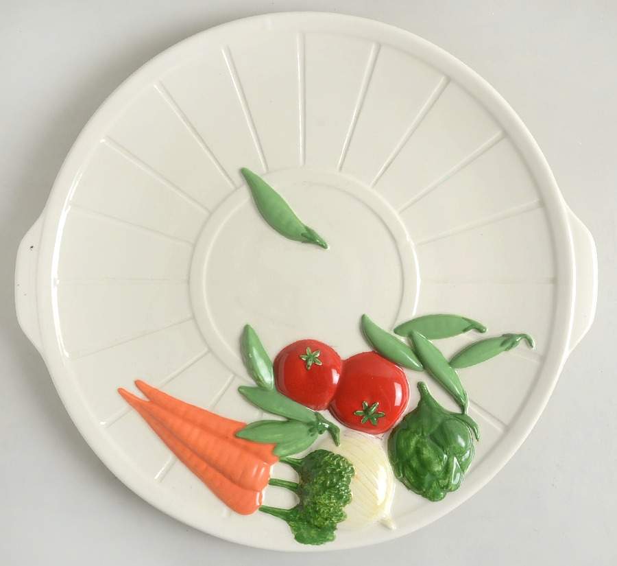 Farmers Market 17" Chop Plate (Round Platter) by Pfaltzgraff-1
