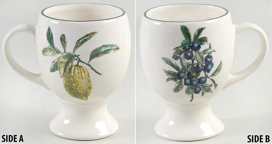 Farmers Market Pedestal Mug by Pfaltzgraff-1
