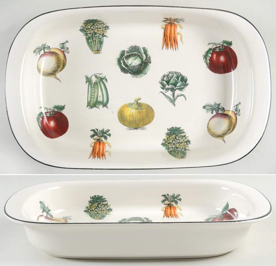 Farmers Market 13'' Rectangular Baker by Pfaltzgraff-1