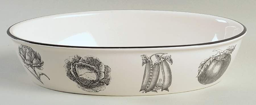 Farmers Market 10" Oval Baker by Pfaltzgraff-1