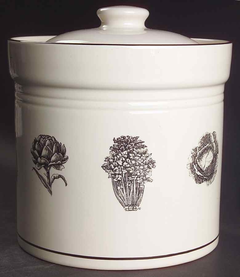 Farmers Market Extra Large Canister & Lid by Pfaltzgraff-1