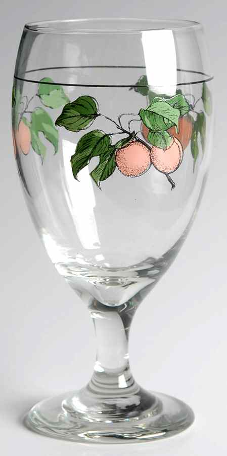 Farmers Market 14 Oz Glassware Goblet by Pfaltzgraff-1