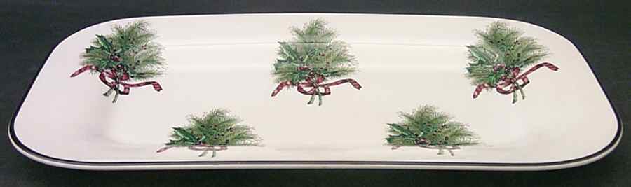Farmers Market Holiday Greetings Bread Tray by Pfaltzgraff-1