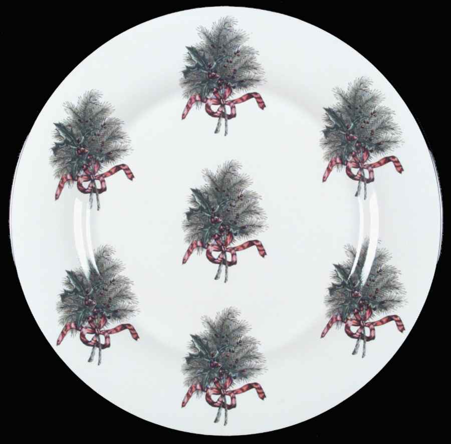 Farmers Market Holiday Greetings Dinner Plate by Pfaltzgraff-1