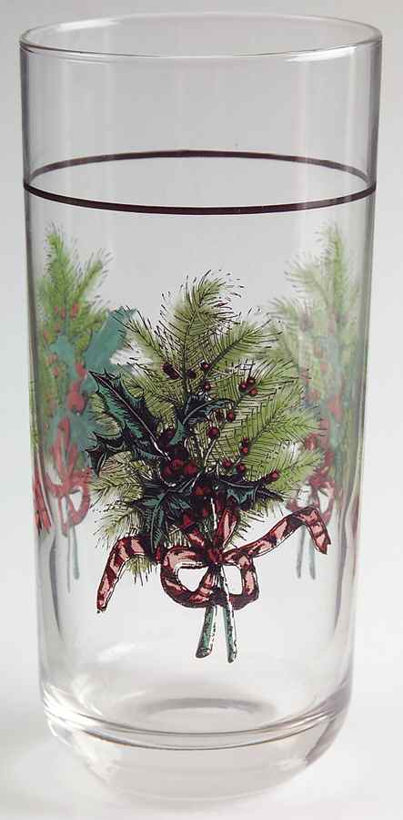 Farmers Market Holiday Greetings Glassware Cooler by Pfaltzgraff-1