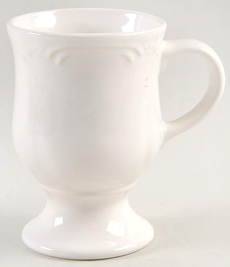 Filigree Pedestal Mug by Pfaltzgraff-1