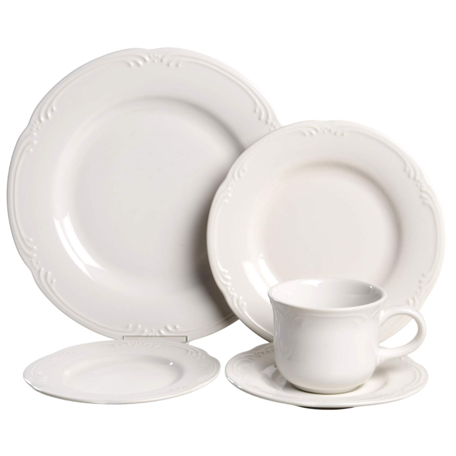 Filigree 40 Piece Estate Set by Pfaltzgraff-1