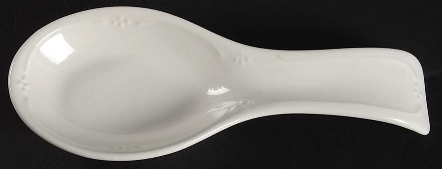 Filigree Spoon Rest/Holder (Holds 1 Spoon) by Pfaltzgraff-1