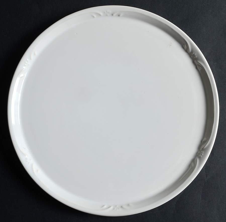 Filigree 12" Round Platter by Pfaltzgraff-1
