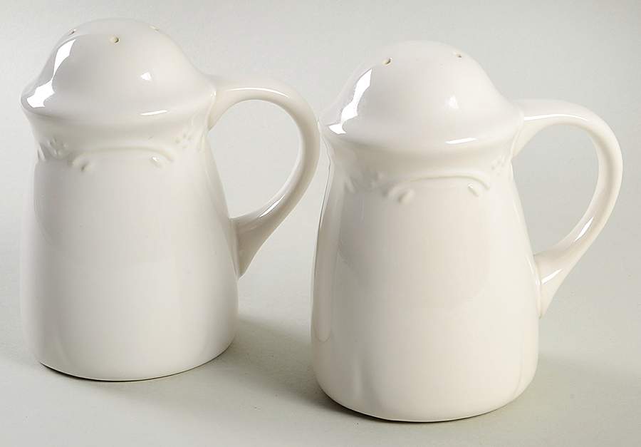 Filigree Stove Top Salt & Pepper Set by Pfaltzgraff-1