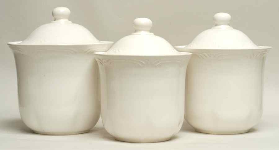 Filigree (3 Piece) Canister Set (Box Set) by Pfaltzgraff-1