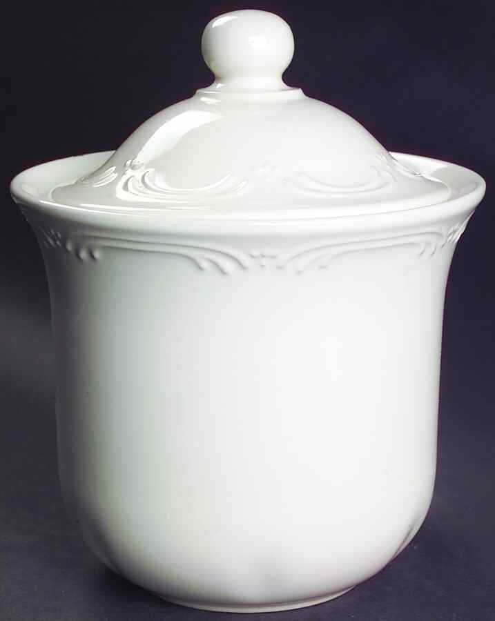 Filigree Small Canister & Lid by Pfaltzgraff-1