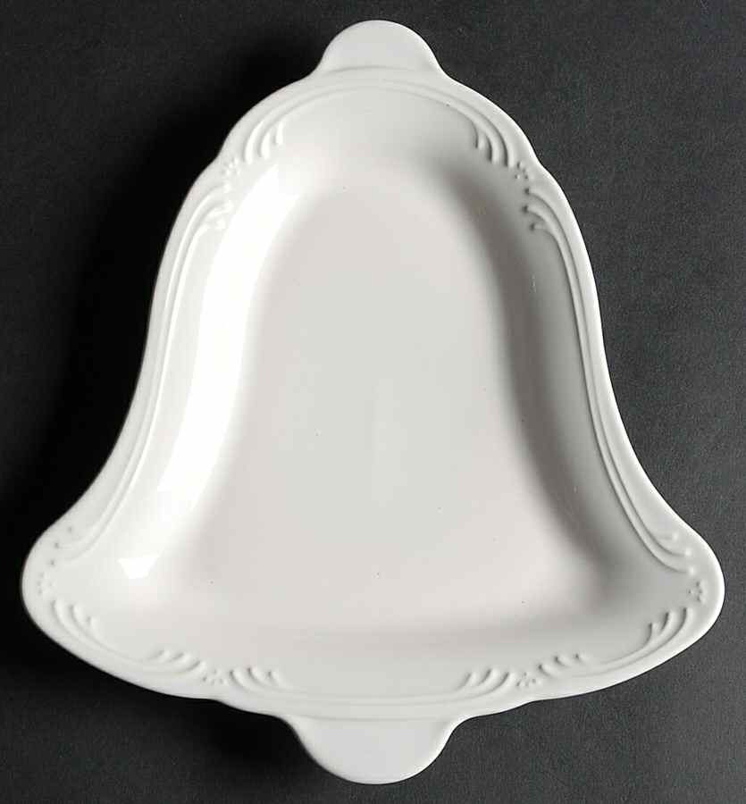 Filigree Bell Shaped Plate by Pfaltzgraff-1