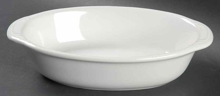 Filigree 8" Oval Baker by Pfaltzgraff-1