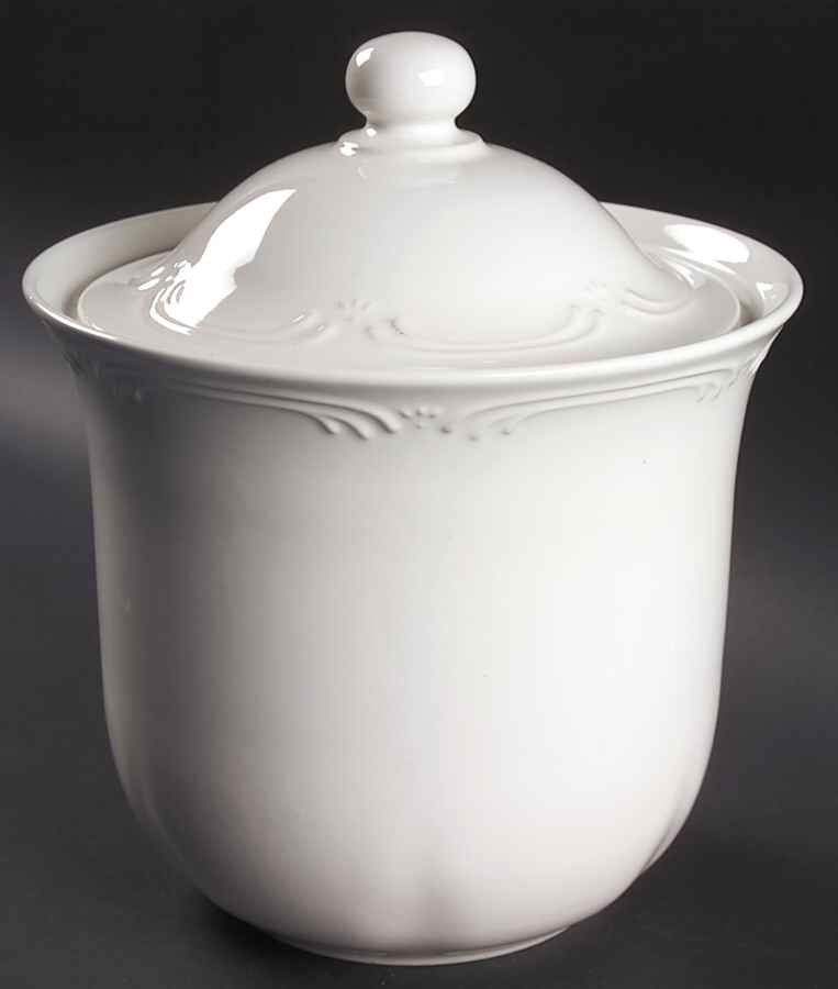 Filigree Extra Large Canister & Lid by Pfaltzgraff-1