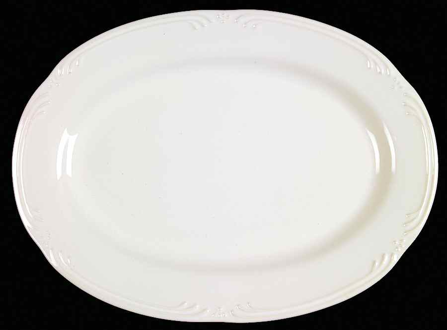 Filigree 12" Oval Steak Platter by Pfaltzgraff-1