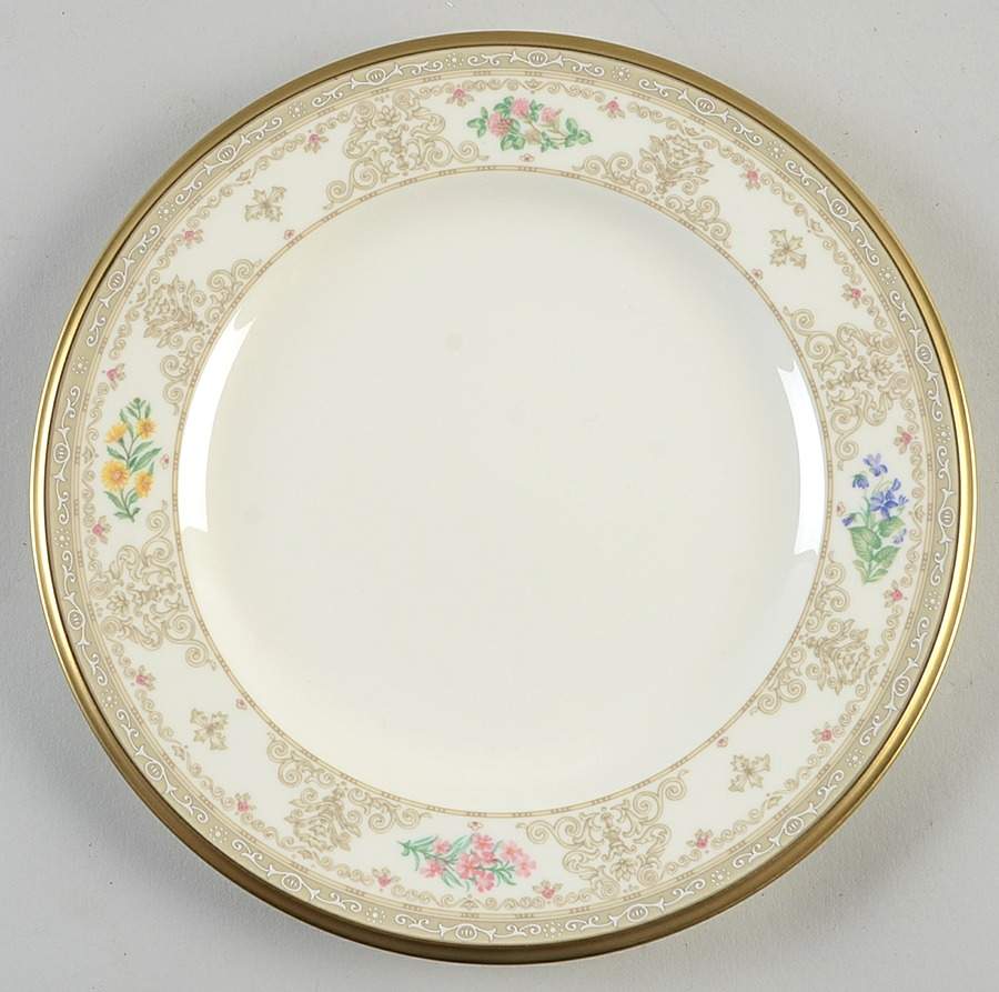 Flora Royale Salad Plate by Pfaltzgraff-1