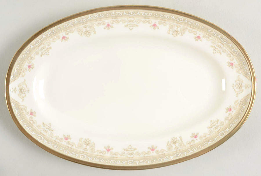 Flora Royale Relish/Butter Tray by Pfaltzgraff-1