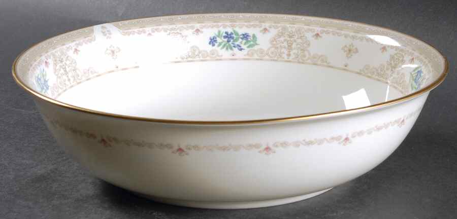 Flora Royale 9" Round Vegetable Bowl by Pfaltzgraff-1