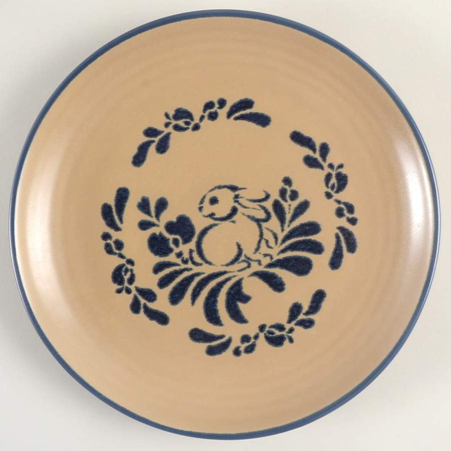 Folk Art Accent Salad Plate by Pfaltzgraff-1