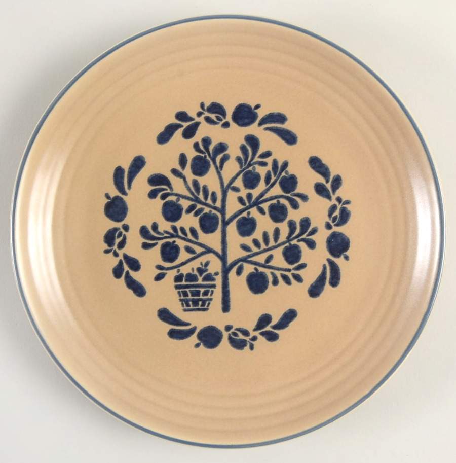 Folk Art Accent Salad Plate by Pfaltzgraff-1