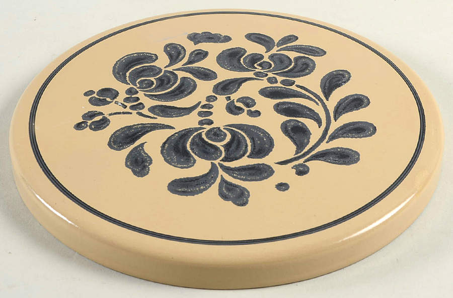 Folk Art 8" Steel Individual Stove Cover by Pfaltzgraff-1
