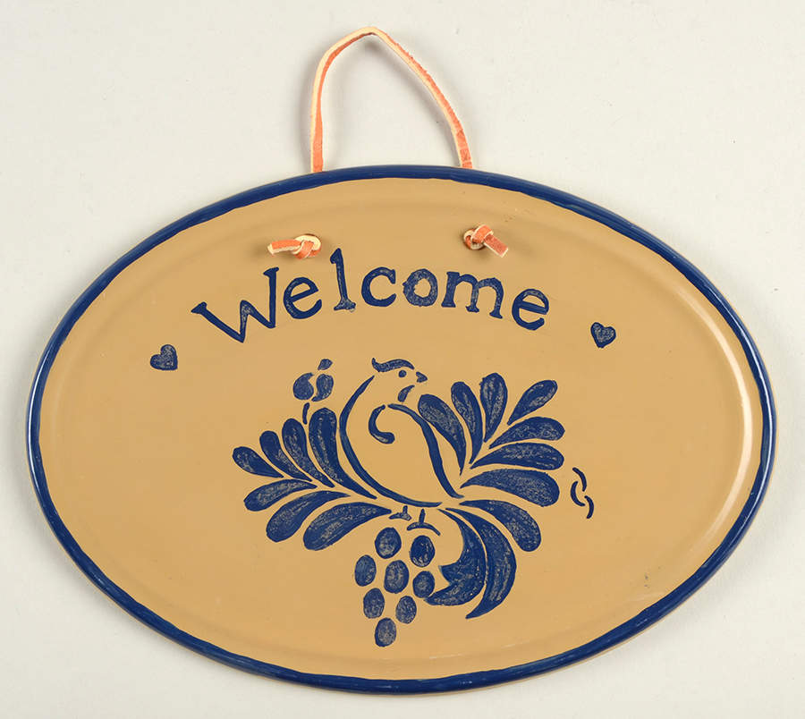 Folk Art Wall Plaque by Pfaltzgraff-1