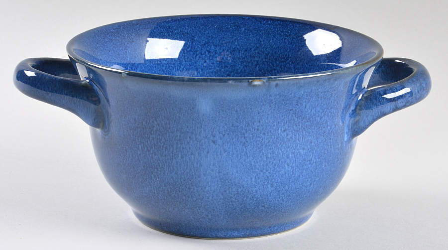 Folk Art Individual Accent Handled Soup Bowl by Pfaltzgraff-1