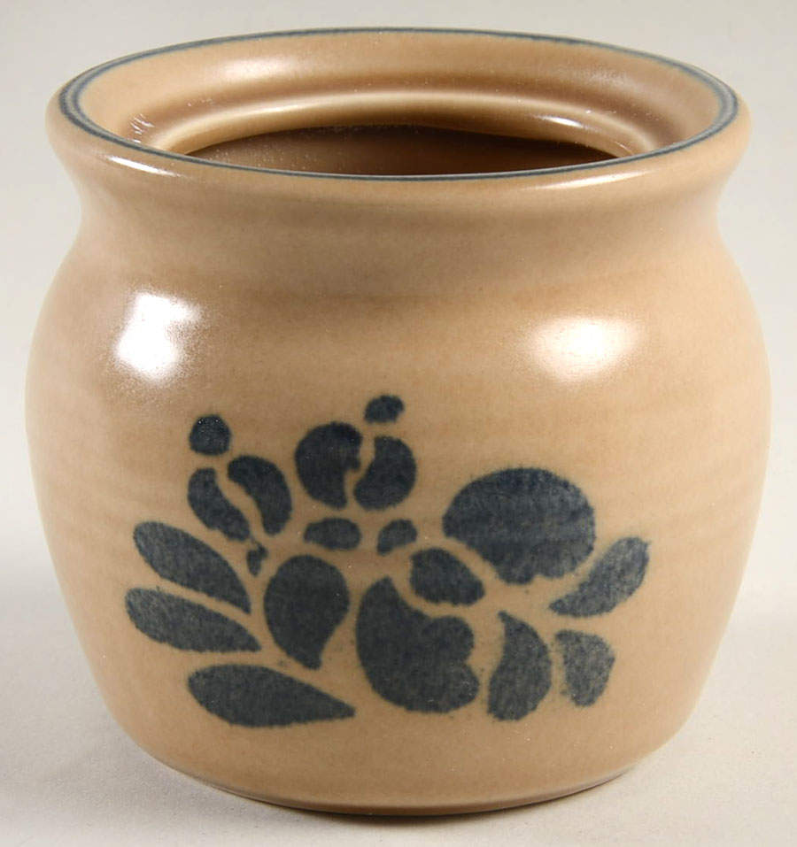 Folk Art Sugar Bowl No Lid by Pfaltzgraff-1