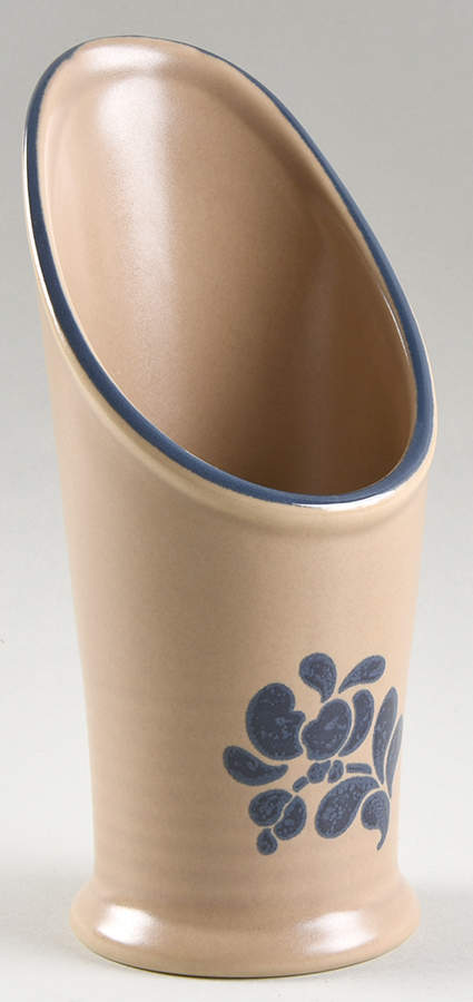 Folk Art 3 Holder Flatware Caddy-Ceramic Holder Only by Pfaltzgraff-1