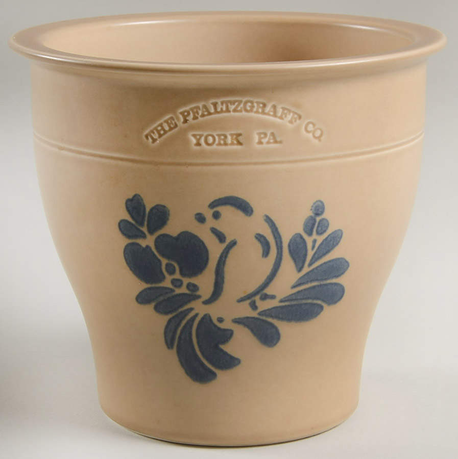 Folk Art 6" Flower Pot by Pfaltzgraff-1