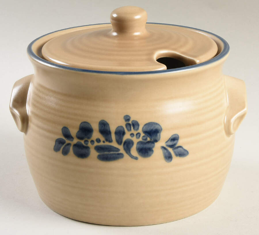 Folk Art Mini Tureen & Lid by Pfaltzgraff-1