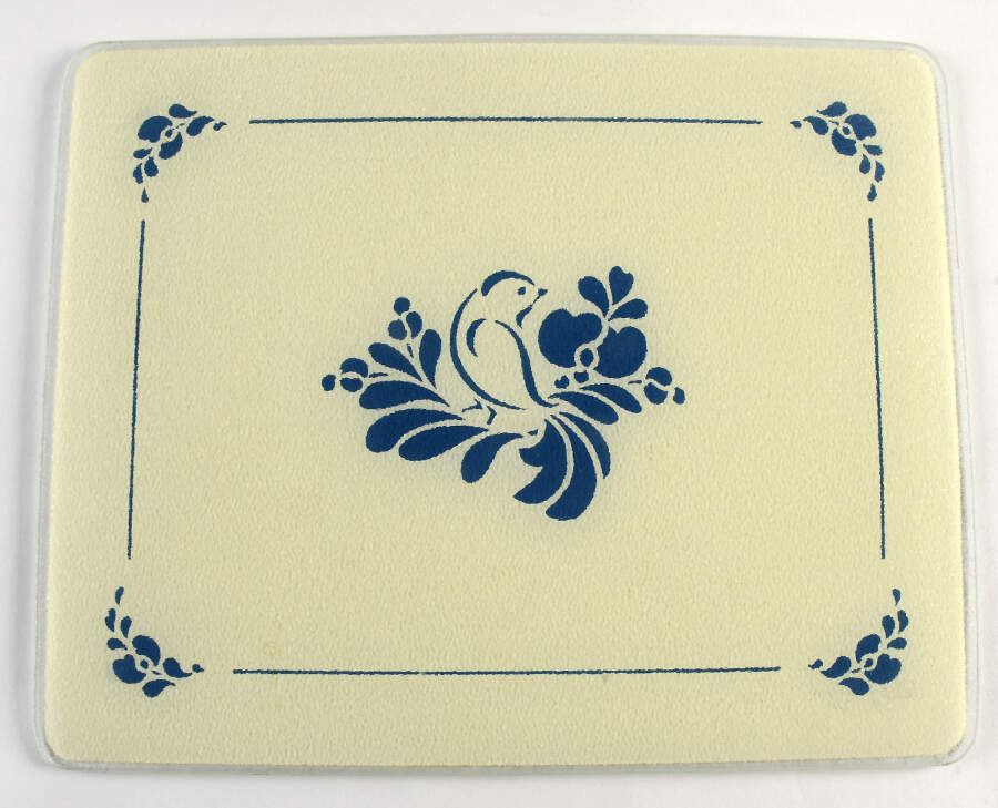Folk Art Rectangular Glassware Cutting Board by Pfaltzgraff-1