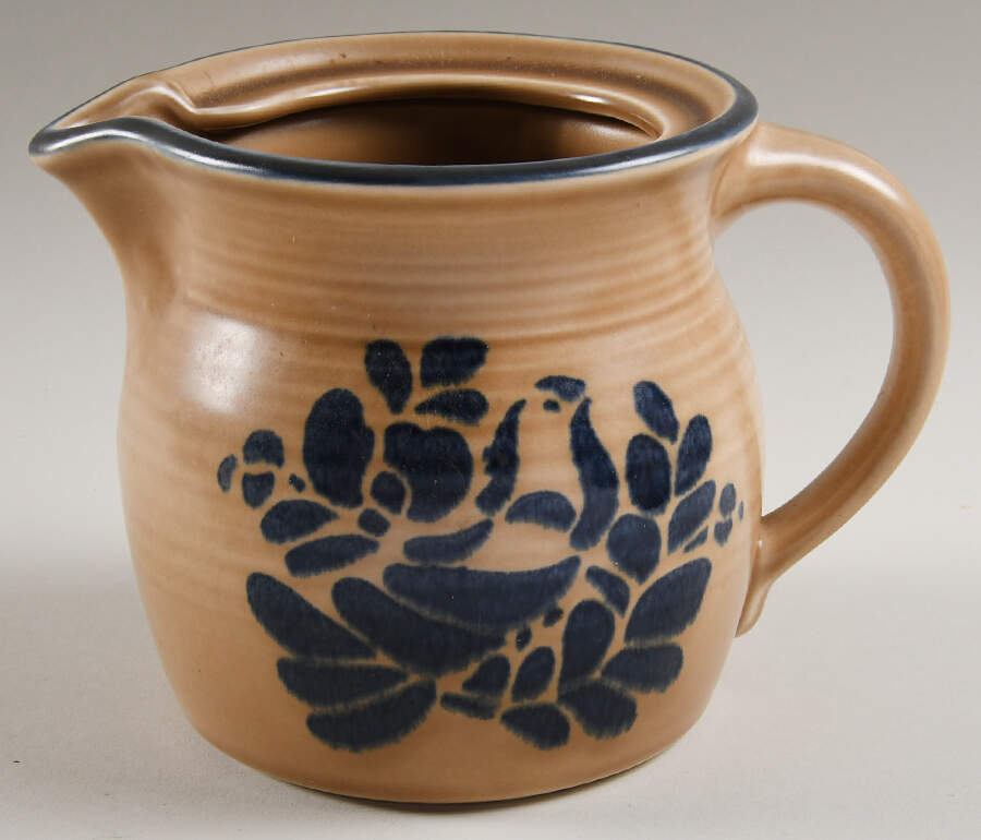 Folk Art Teapot No Lid by Pfaltzgraff-1