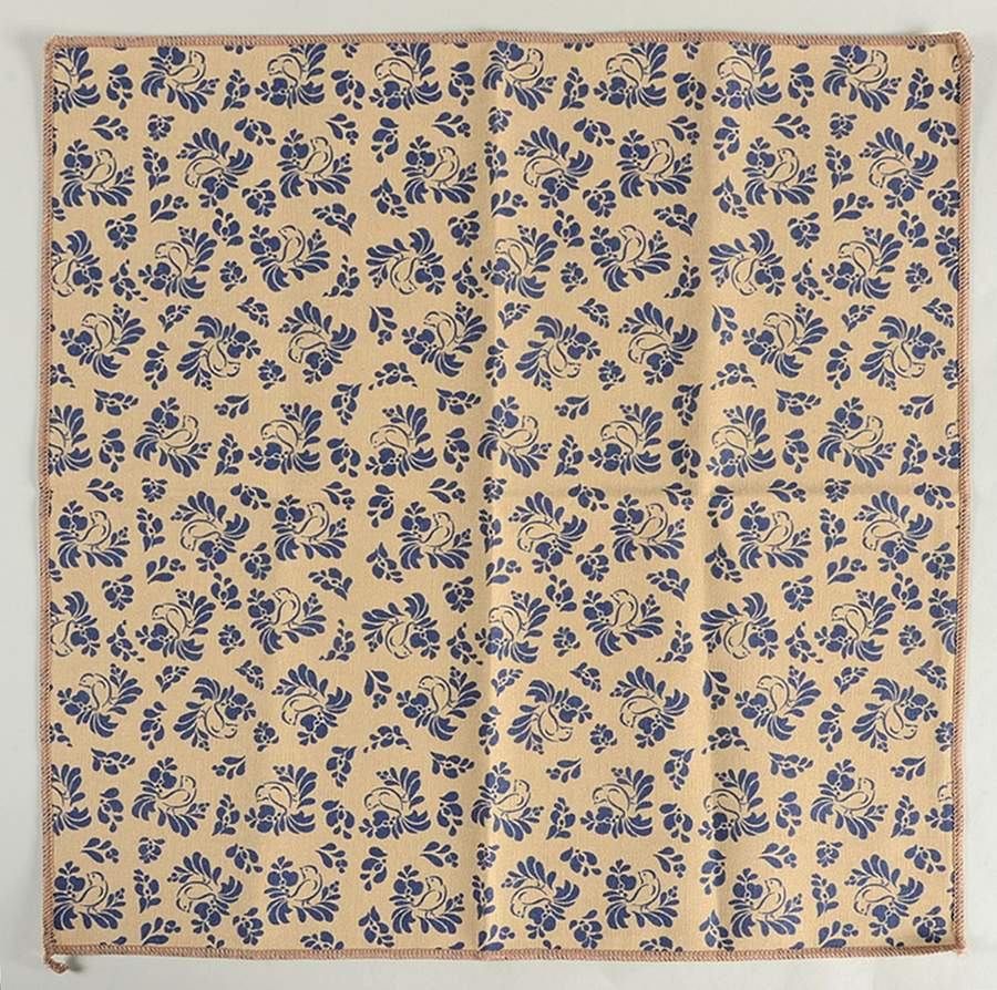 Folk Art Cloth Napkin by Pfaltzgraff-1