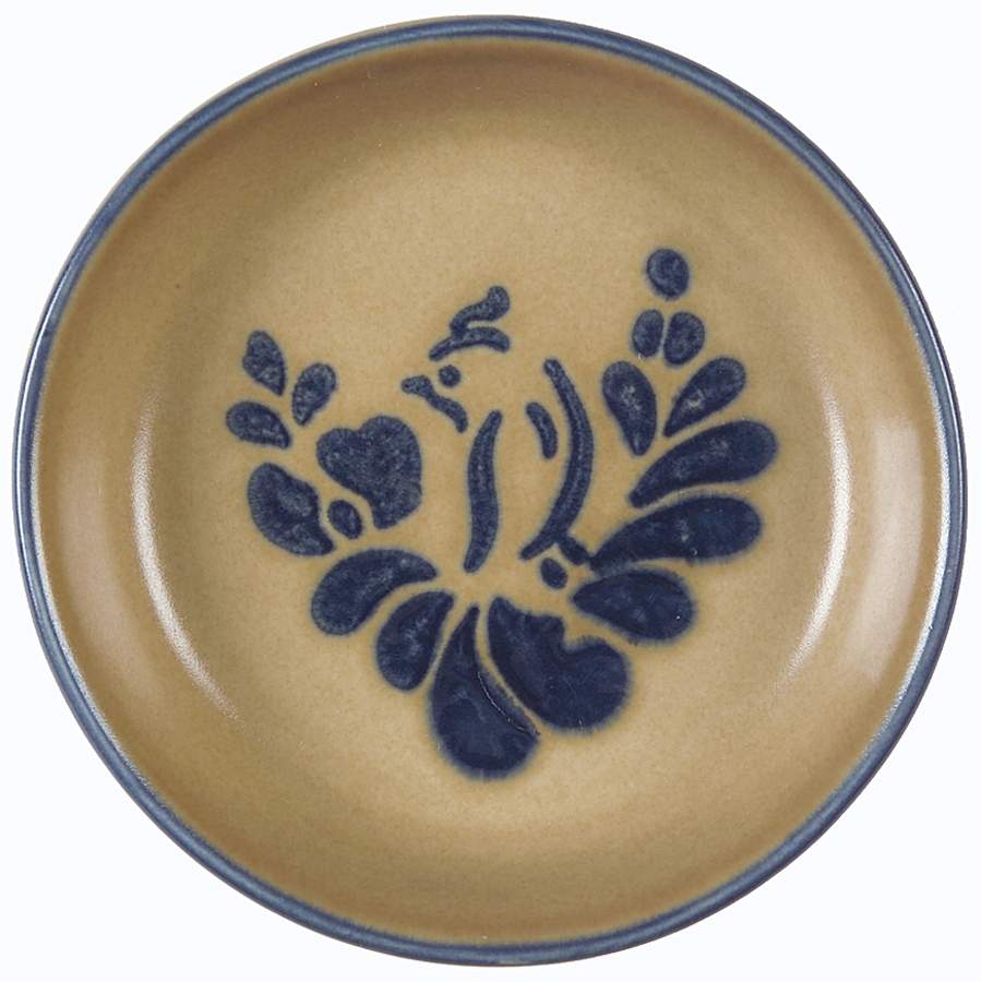 Folk Art Individual Pie Plate Baker by Pfaltzgraff-1